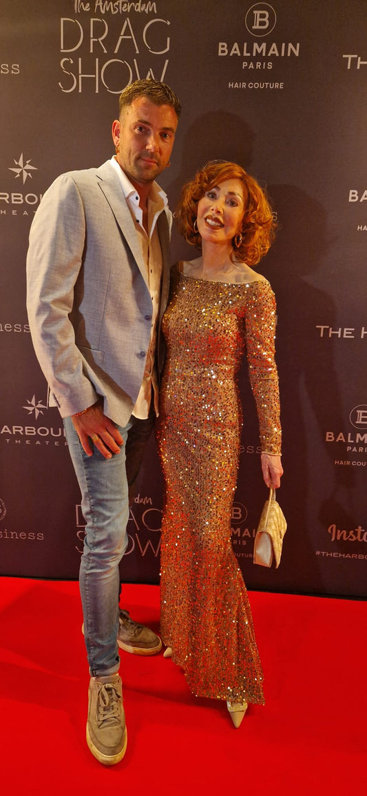 Marijke Helwegen op Drag Queen show!